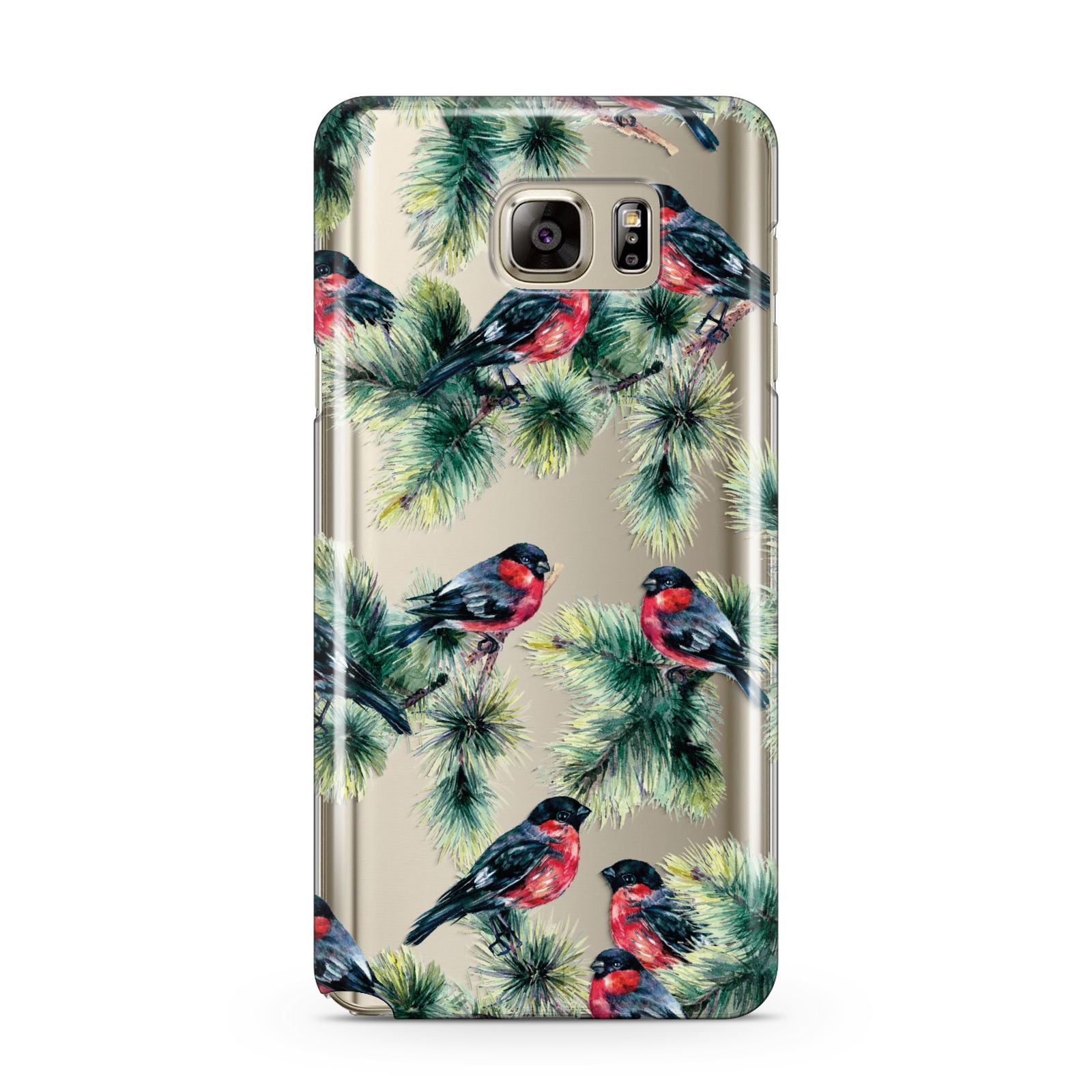 Bullfinch Pine Tree Samsung Galaxy Note 5 Case