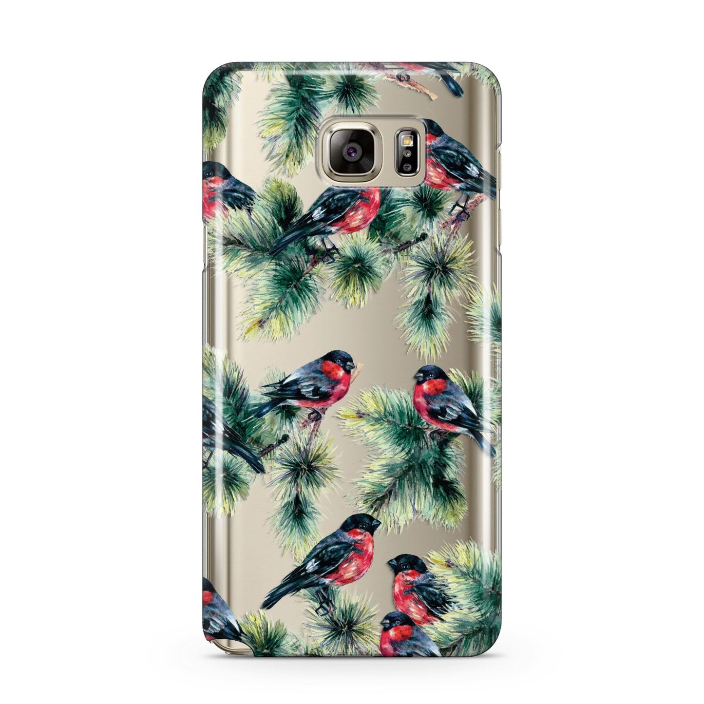 Bullfinch Pine Tree Samsung Galaxy Note 5 Case