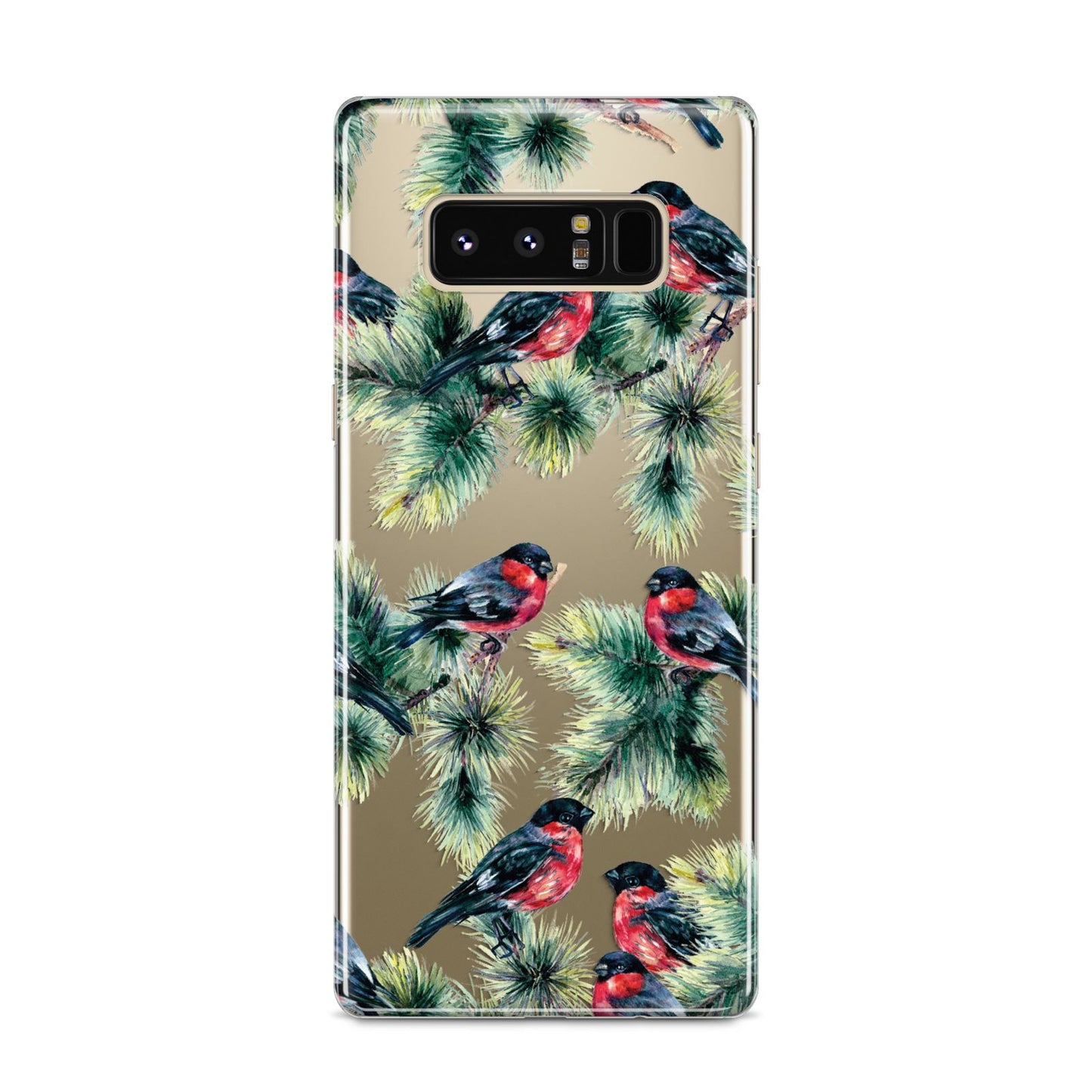 Bullfinch Pine Tree Samsung Galaxy S8 Case