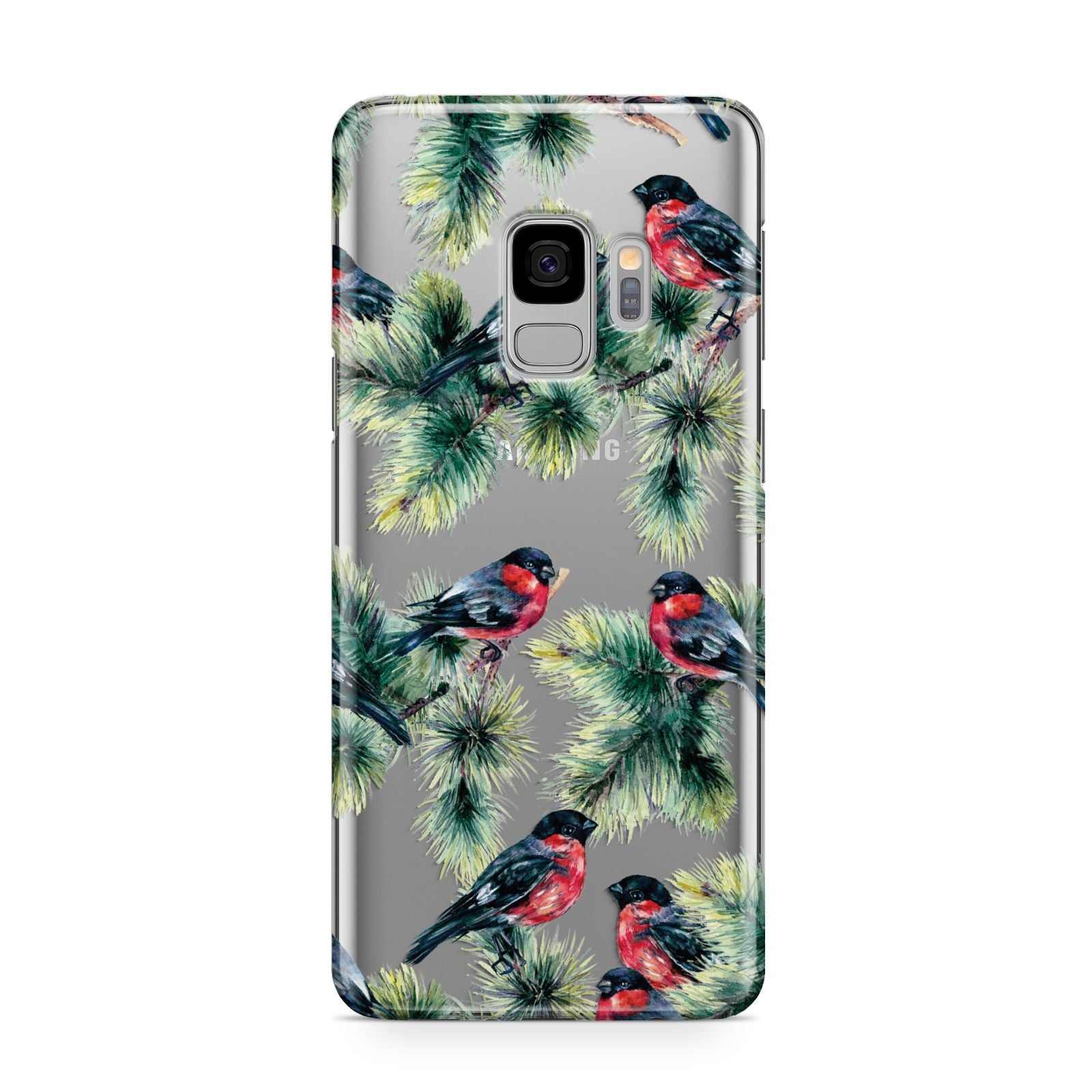 Bullfinch Pine Tree Samsung Galaxy S9 Case