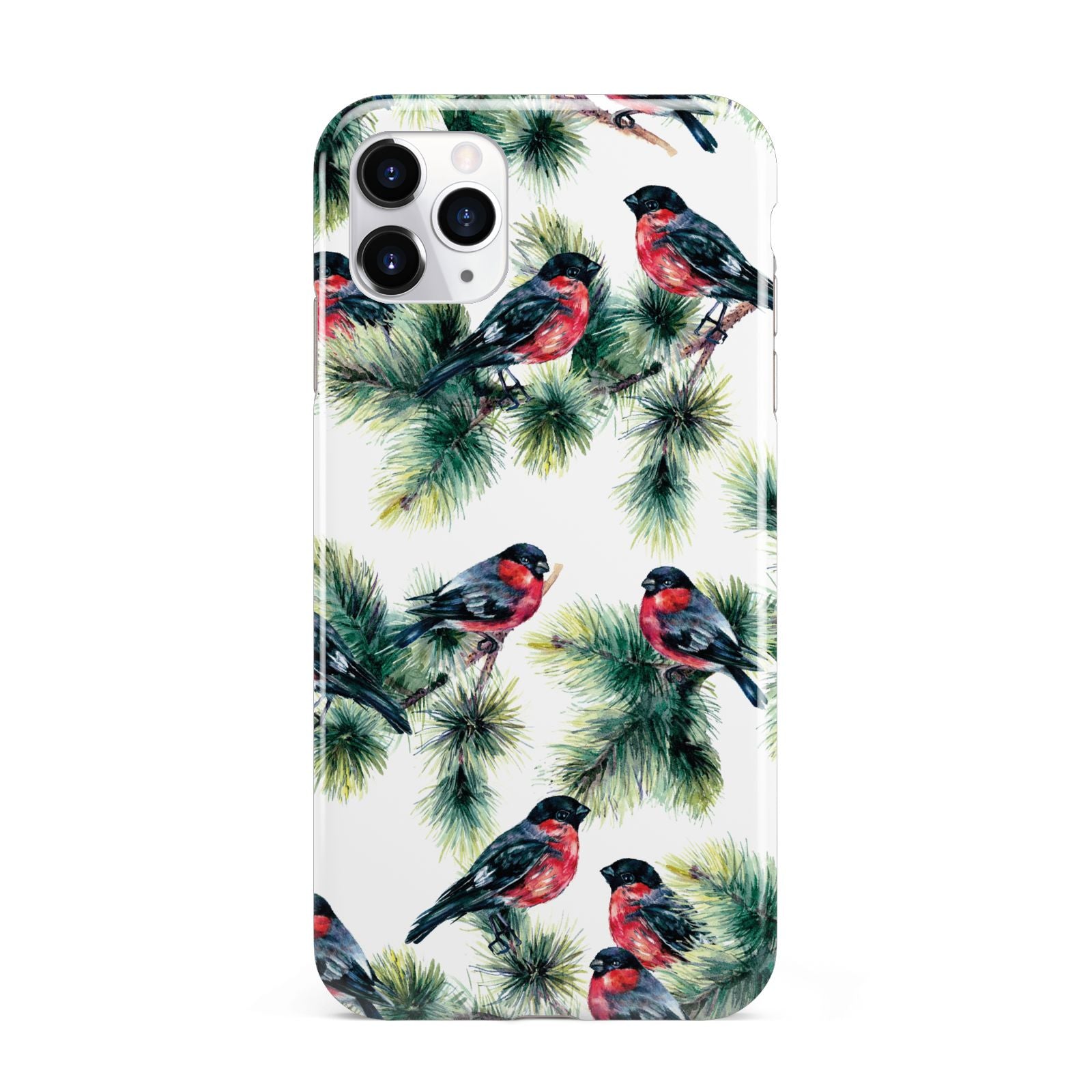 Bullfinch Pine Tree iPhone 11 Pro Max 3D Tough Case