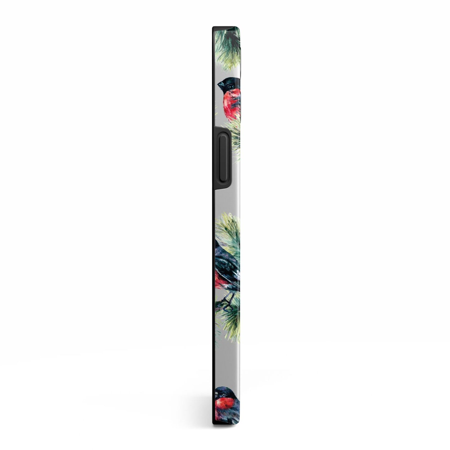 Bullfinch Pine Tree iPhone 13 Pro Max Side Image 3D Tough Case