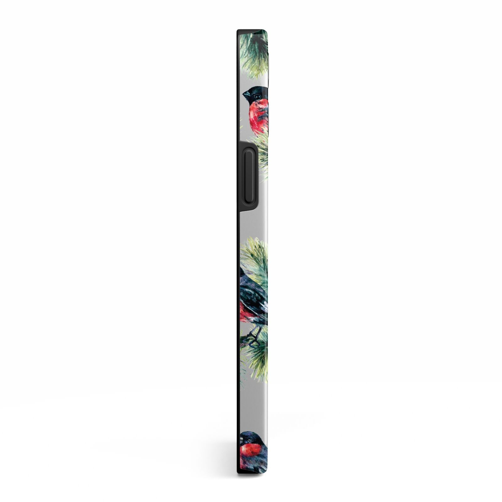 Bullfinch Pine Tree iPhone 13 Pro Max Side Image 3D Tough Case