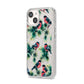 Bullfinch Pine Tree iPhone 14 Glitter Tough Case Starlight Angled Image