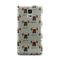 Bullmastiff Icon with Name Samsung Galaxy Note 4 Case