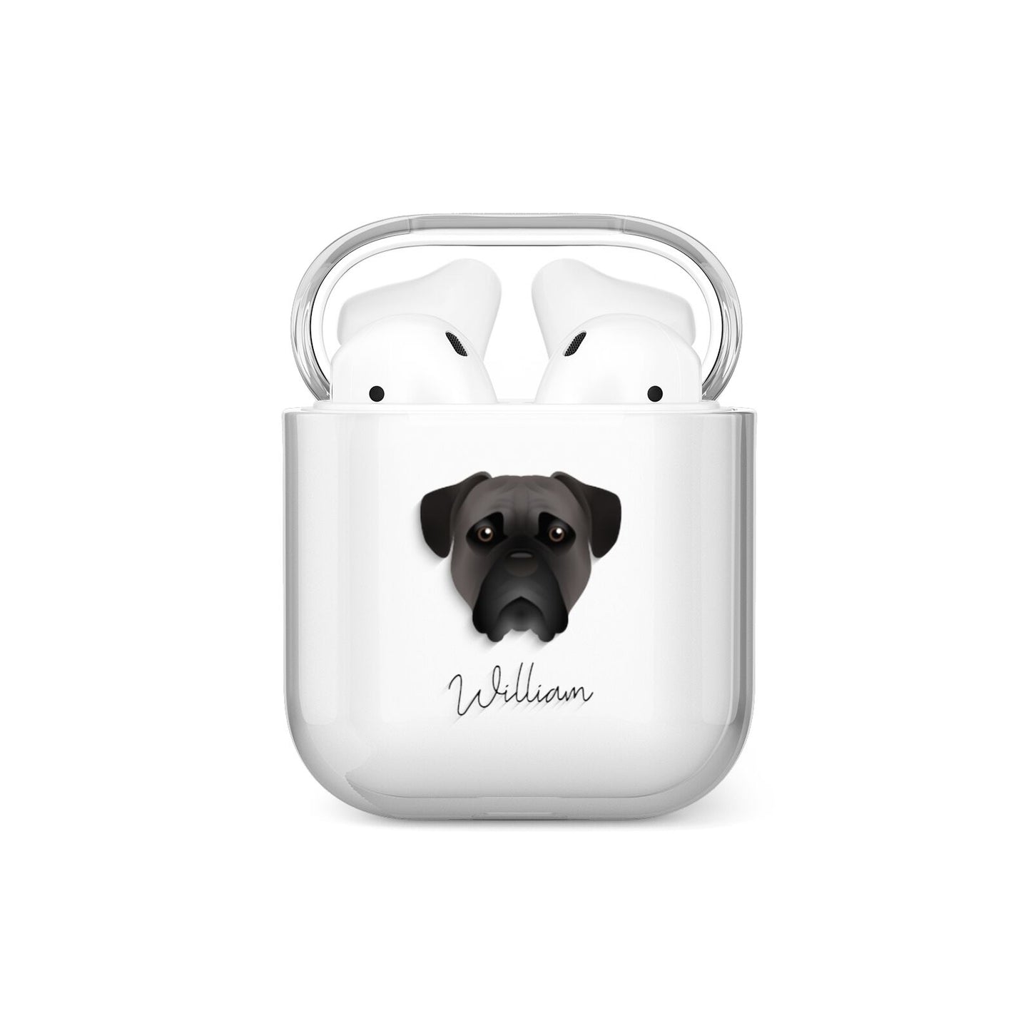 Bullmastiff Personalised AirPods Case