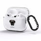 Bullmastiff Personalised AirPods Pro Clear Case Side Image