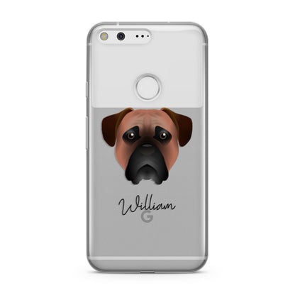 Bullmastiff Personalised Google Pixel Case