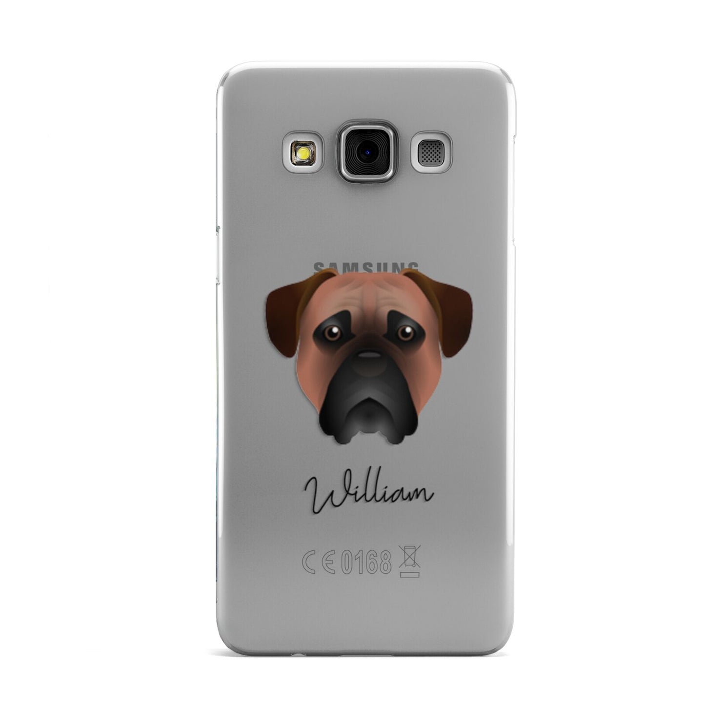 Bullmastiff Personalised Samsung Galaxy A3 Case