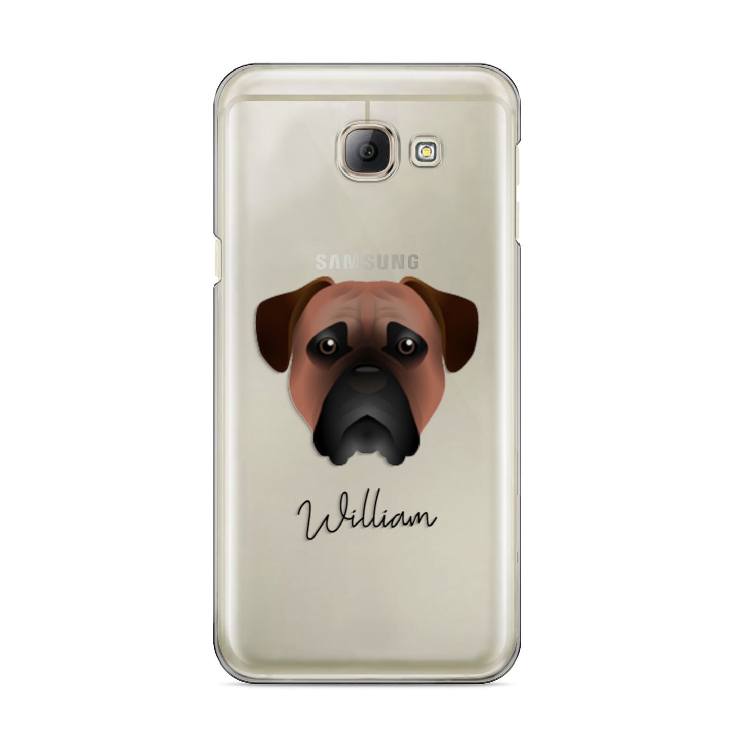 Bullmastiff Personalised Samsung Galaxy A8 2016 Case