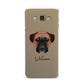 Bullmastiff Personalised Samsung Galaxy A8 Case