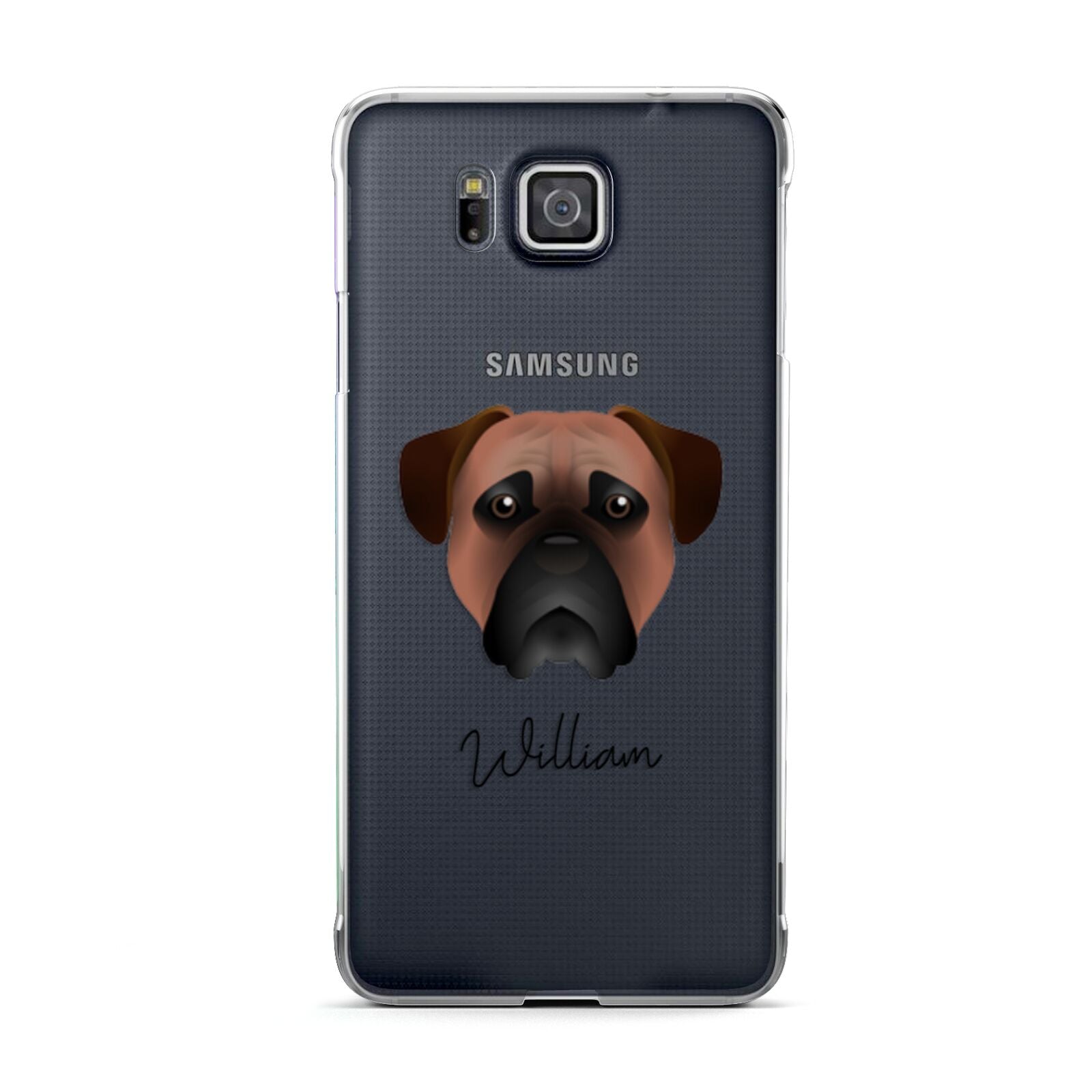 Bullmastiff Personalised Samsung Galaxy Alpha Case