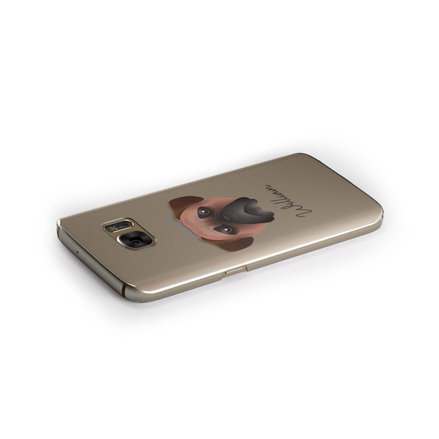Bullmastiff Personalised Samsung Galaxy Case Side Close Up