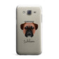 Bullmastiff Personalised Samsung Galaxy J7 Case