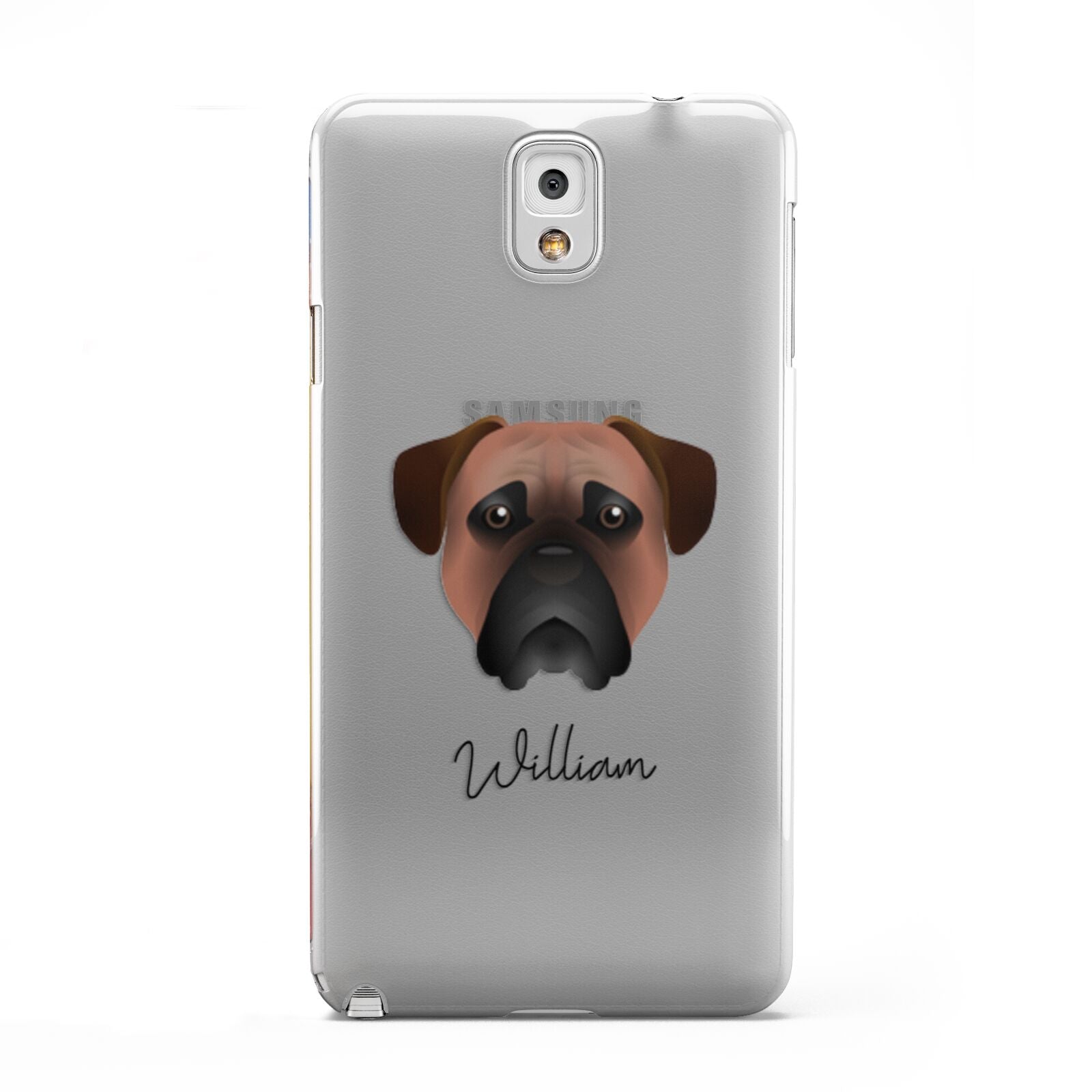 Bullmastiff Personalised Samsung Galaxy Note 3 Case