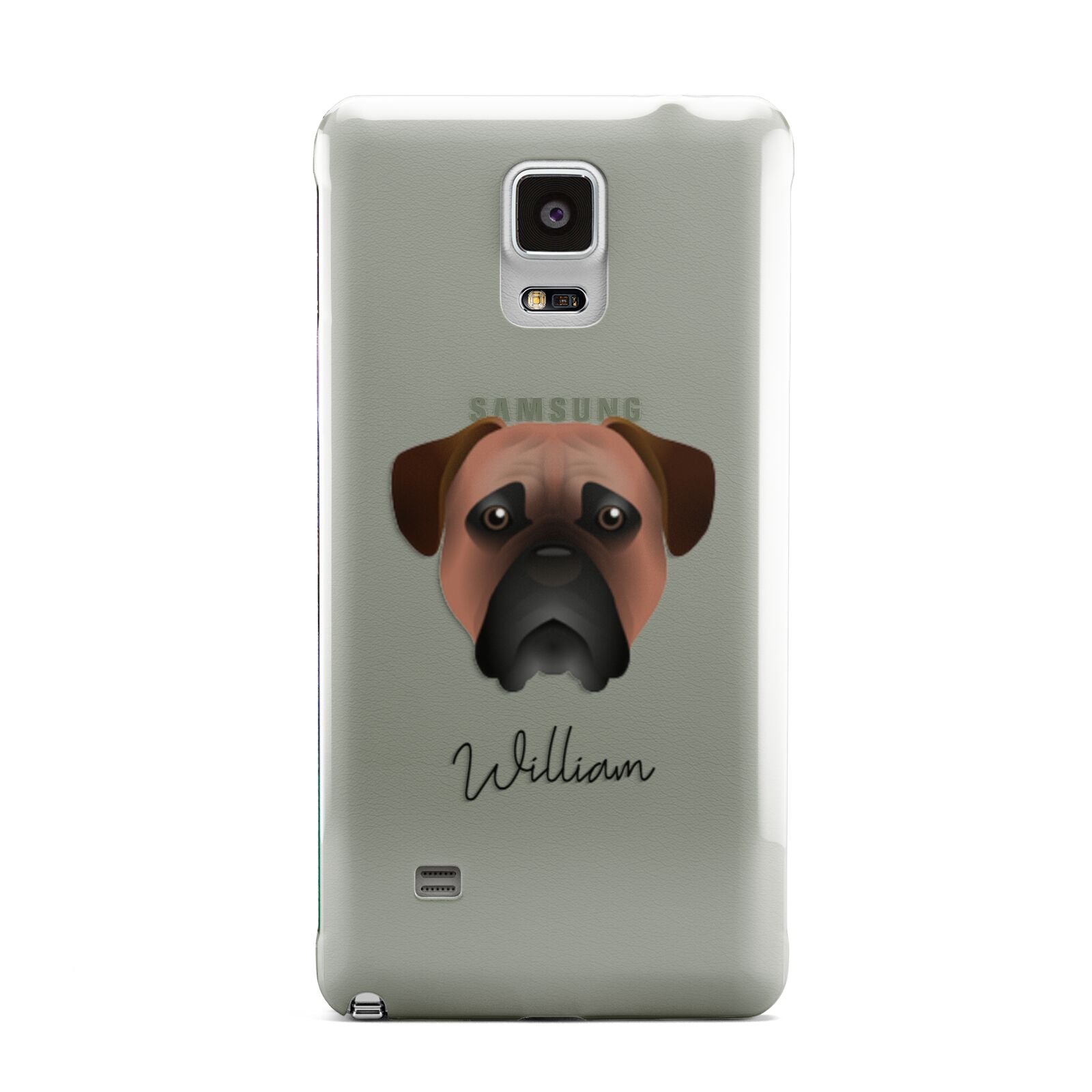 Bullmastiff Personalised Samsung Galaxy Note 4 Case