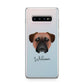 Bullmastiff Personalised Samsung Galaxy S10 Plus Case
