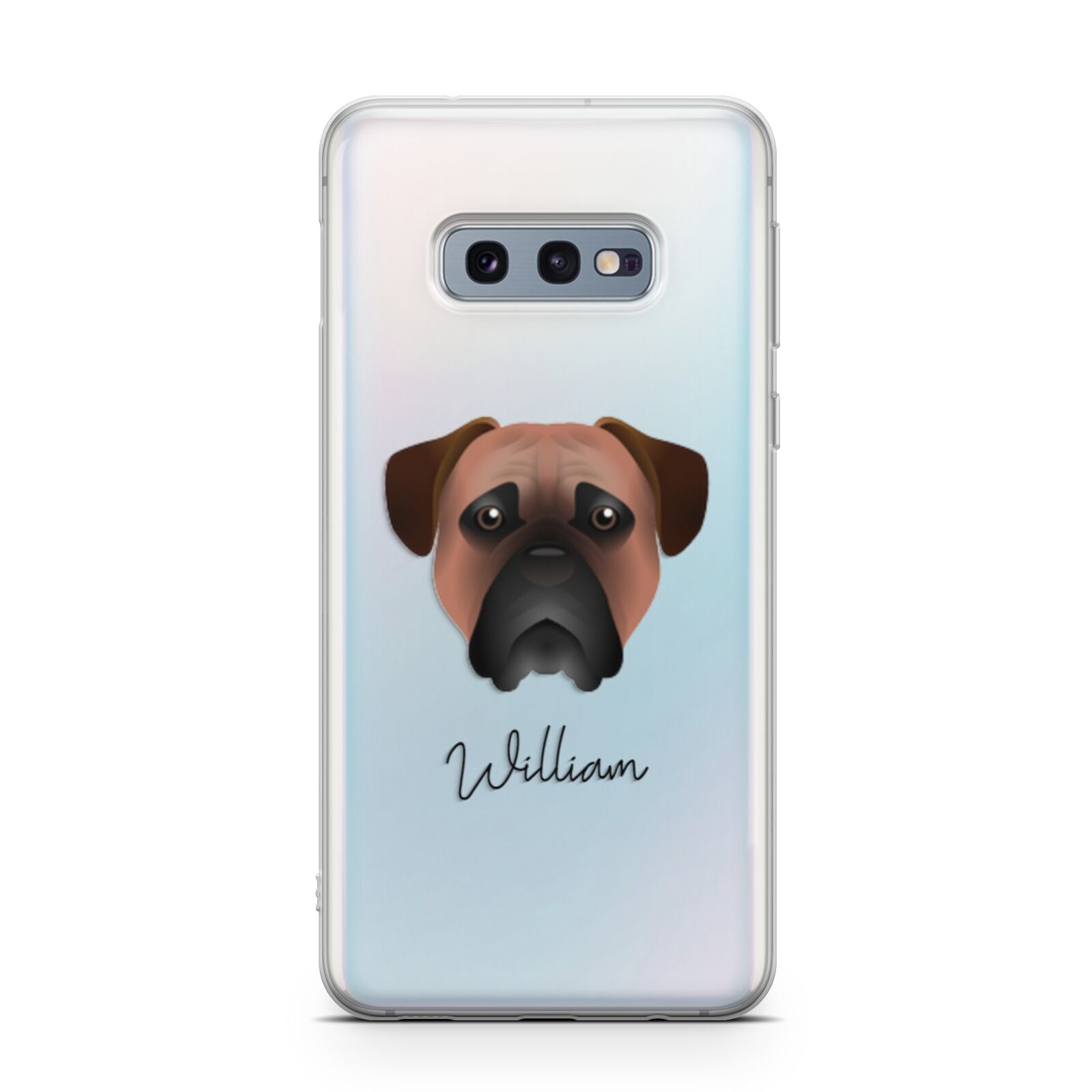Bullmastiff Personalised Samsung Galaxy S10E Case