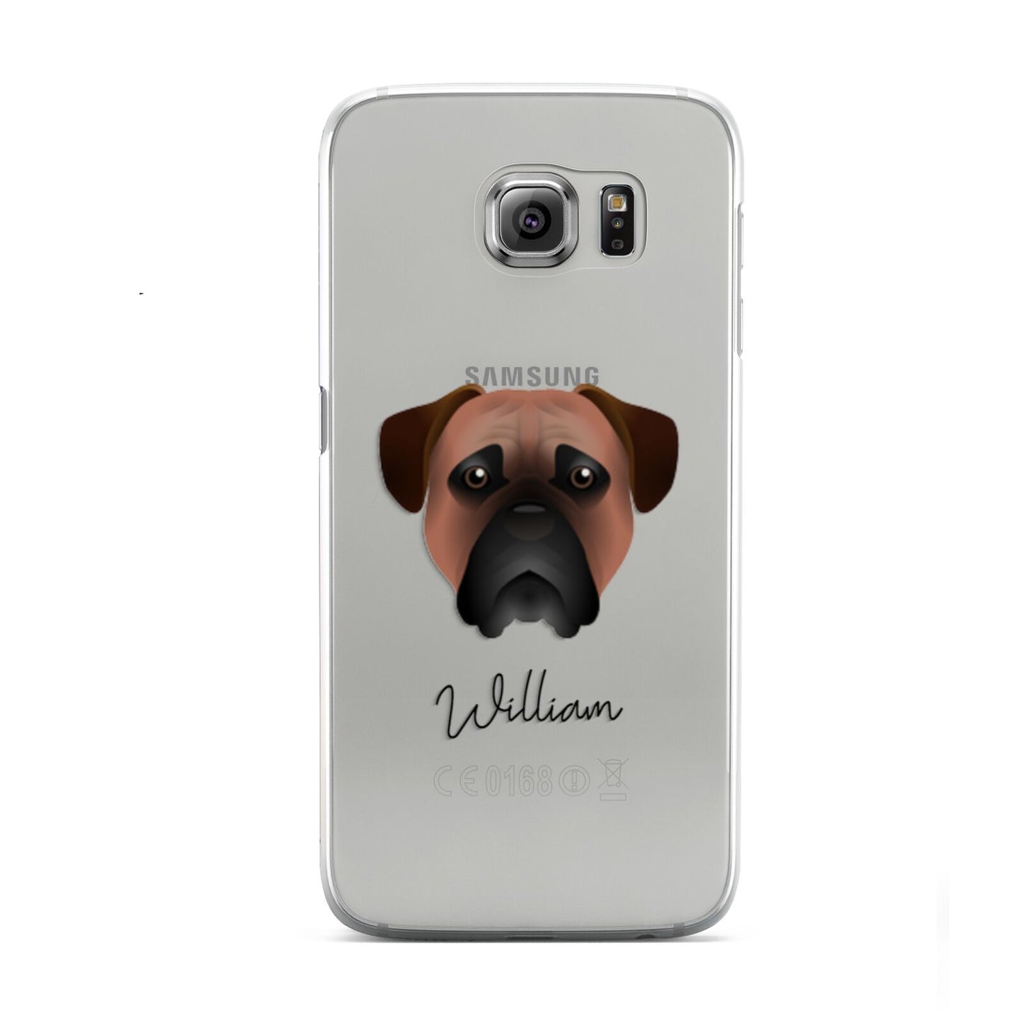 Bullmastiff Personalised Samsung Galaxy S6 Case