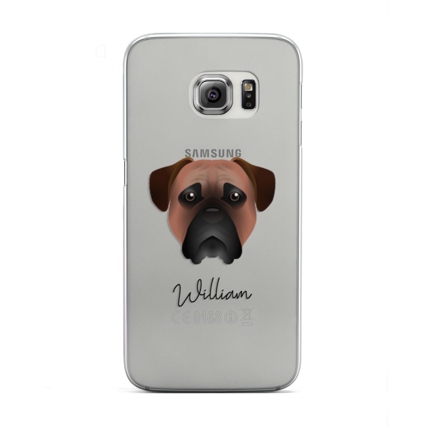 Bullmastiff Personalised Samsung Galaxy S6 Edge Case
