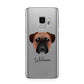Bullmastiff Personalised Samsung Galaxy S9 Case