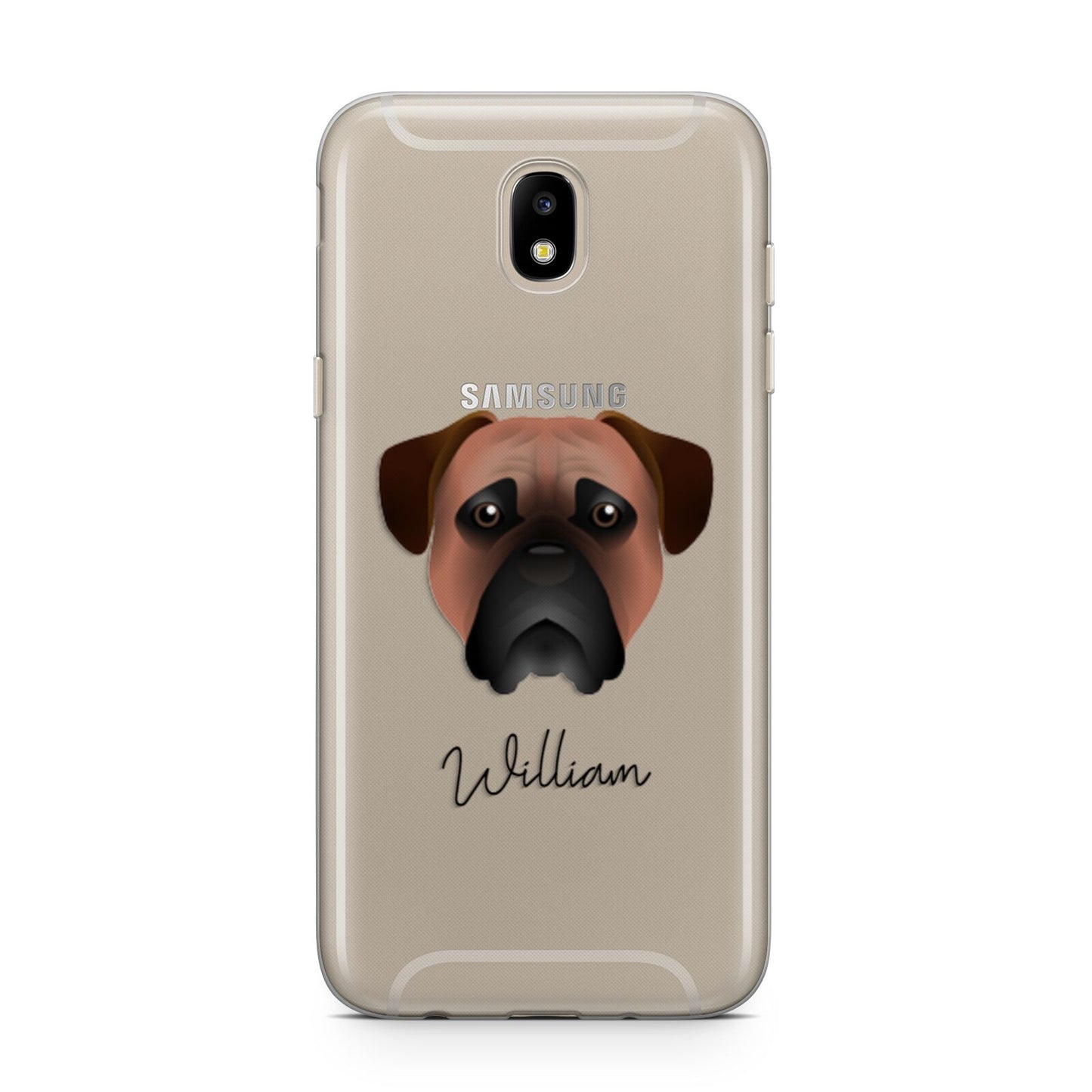 Bullmastiff Personalised Samsung J5 2017 Case