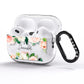 Bunches of Roses Personalised Names AirPods Pro Glitter Case Side Image