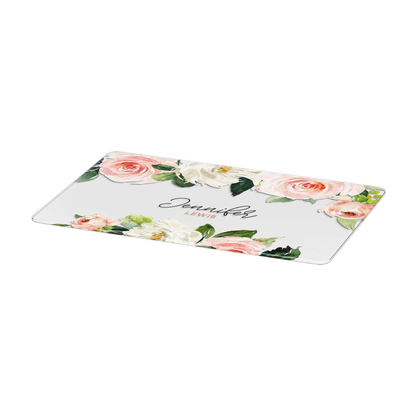 Bunches of Roses Personalised Names Apple MacBook Case Only