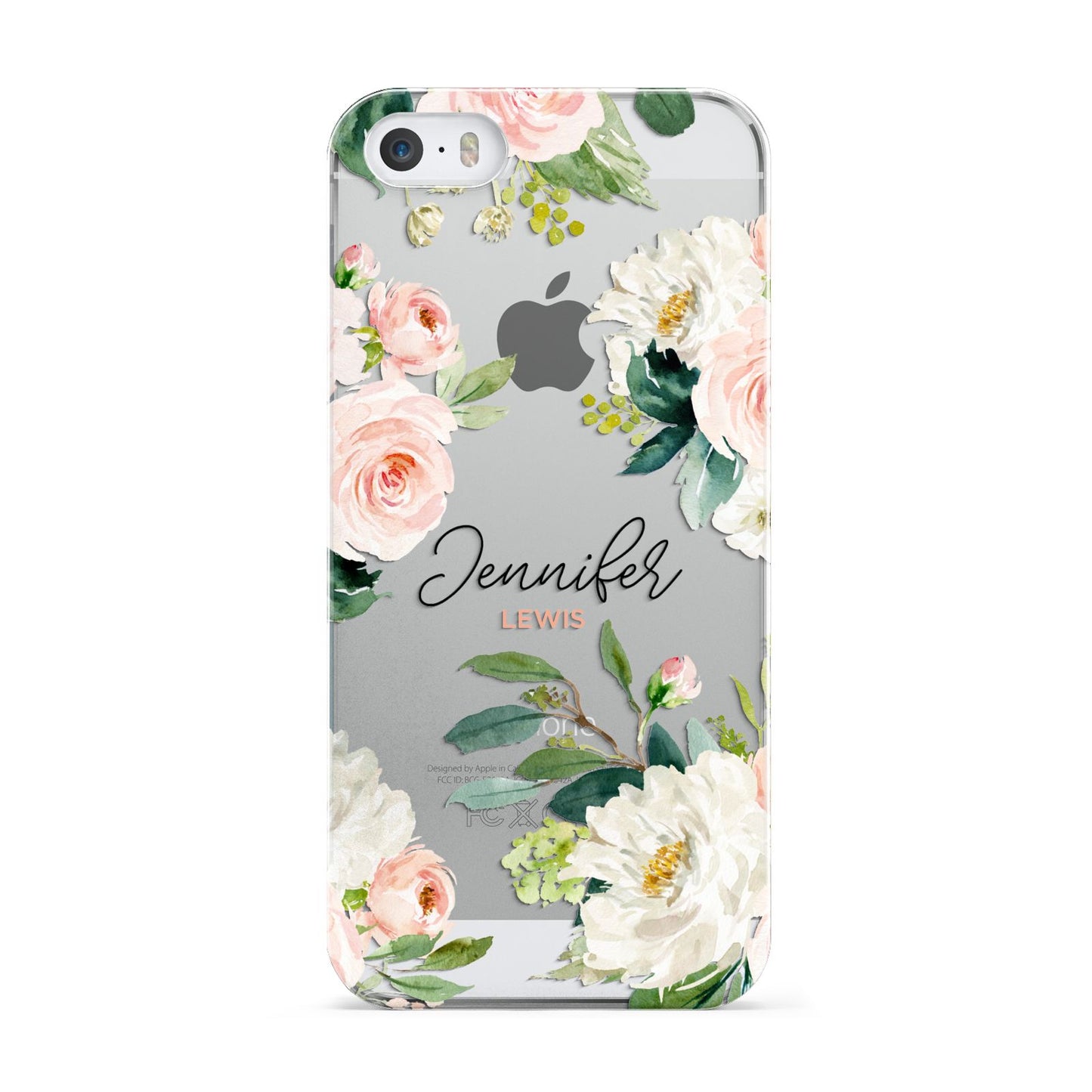Bunches of Roses Personalised Names Apple iPhone 5 Case
