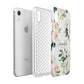 Bunches of Roses Personalised Names Apple iPhone XR White 3D Tough Case Expanded view