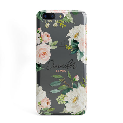 Bunches of Roses Personalised Names OnePlus Case