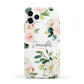 Bunches of Roses Personalised Names iPhone 11 Pro 3D Tough Case