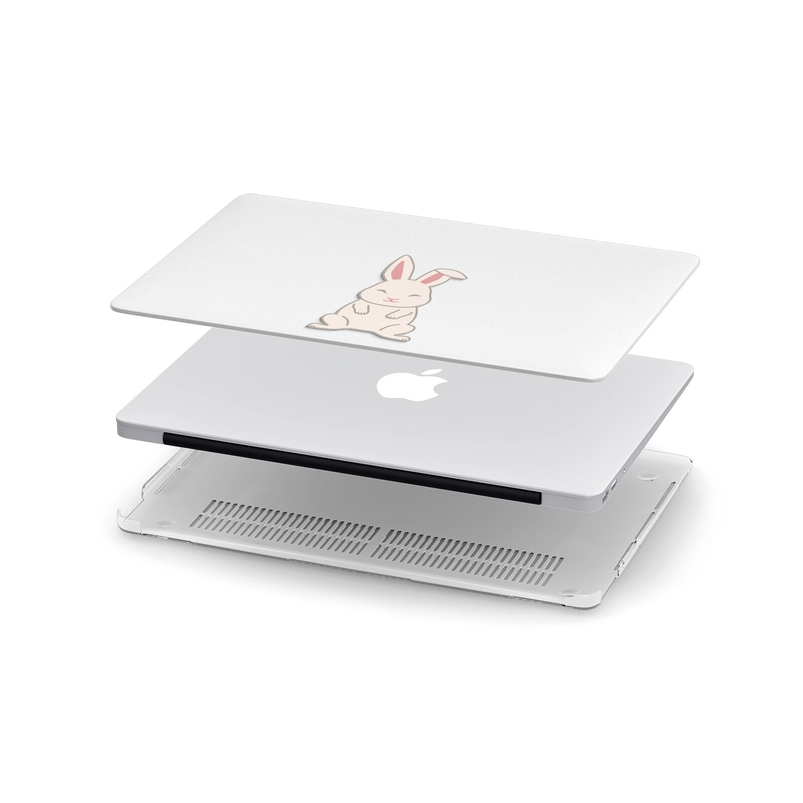 Bunny Apple MacBook Case in Detail