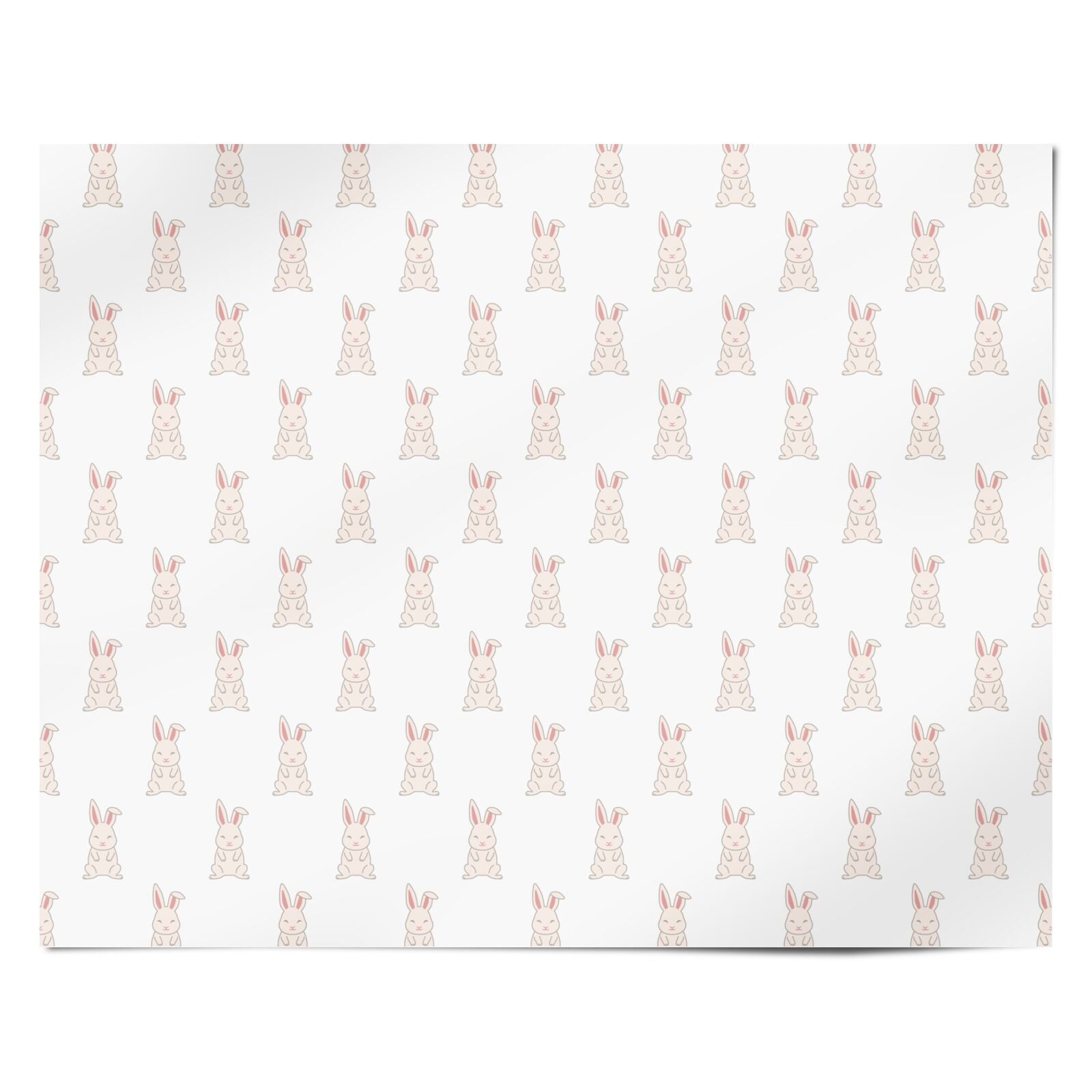 Bunny Personalised Wrapping Paper Alternative
