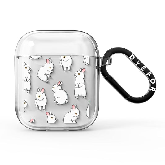 Bunny Rabbit AirPods Clear Case
