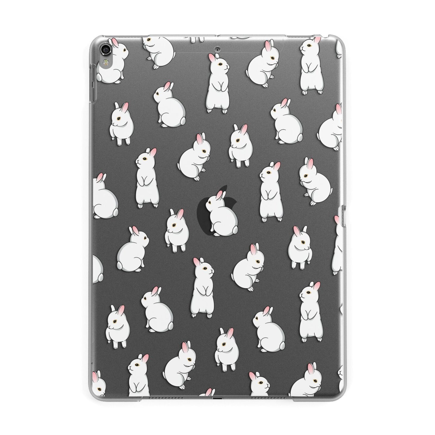 Bunny Rabbit Apple iPad Grey Case