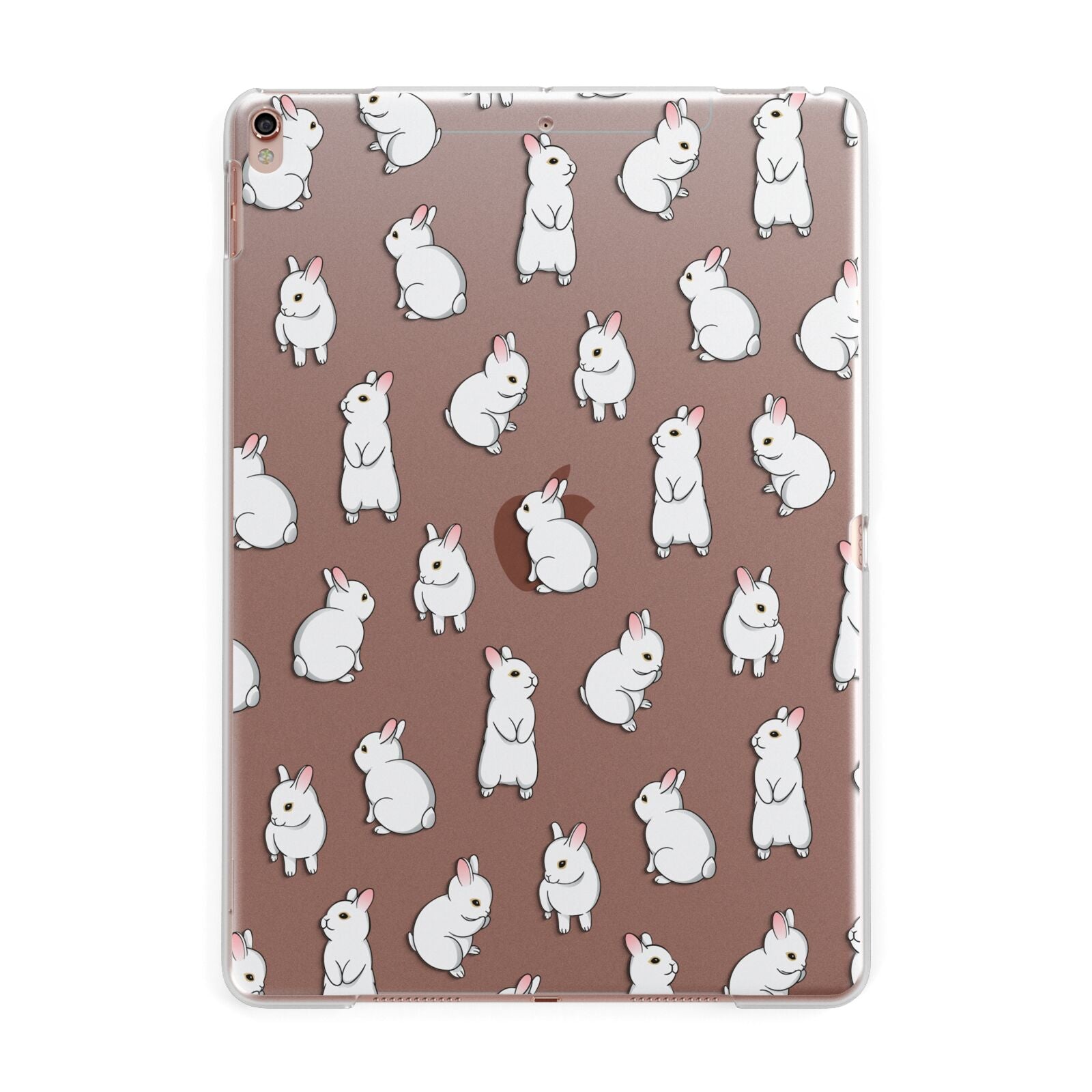 Bunny Rabbit Apple iPad Rose Gold Case