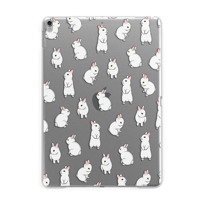 Bunny Rabbit Apple iPad Silver Case