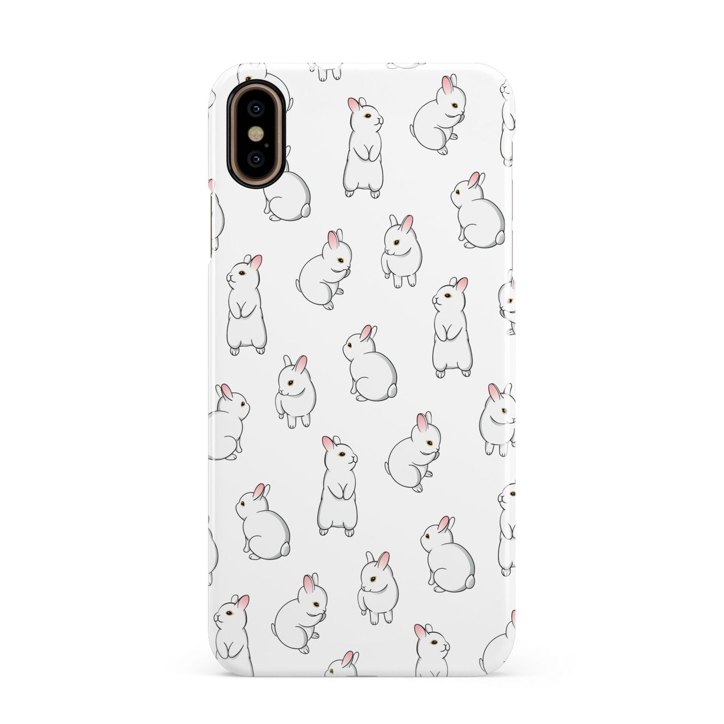 Bunny Rabbit Apple iPhone Xs Max 3D Snap Case