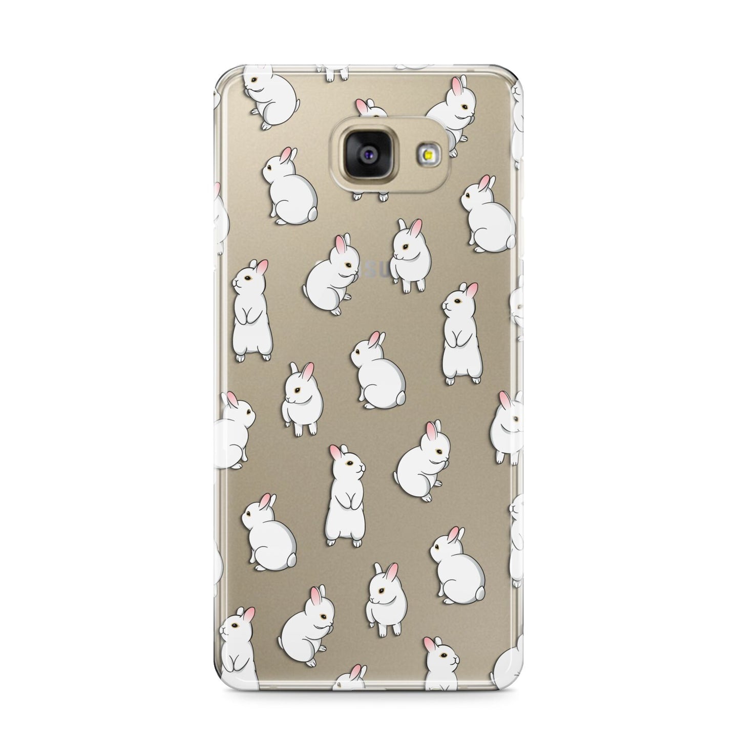 Bunny Rabbit Samsung Galaxy A9 2016 Case on gold phone