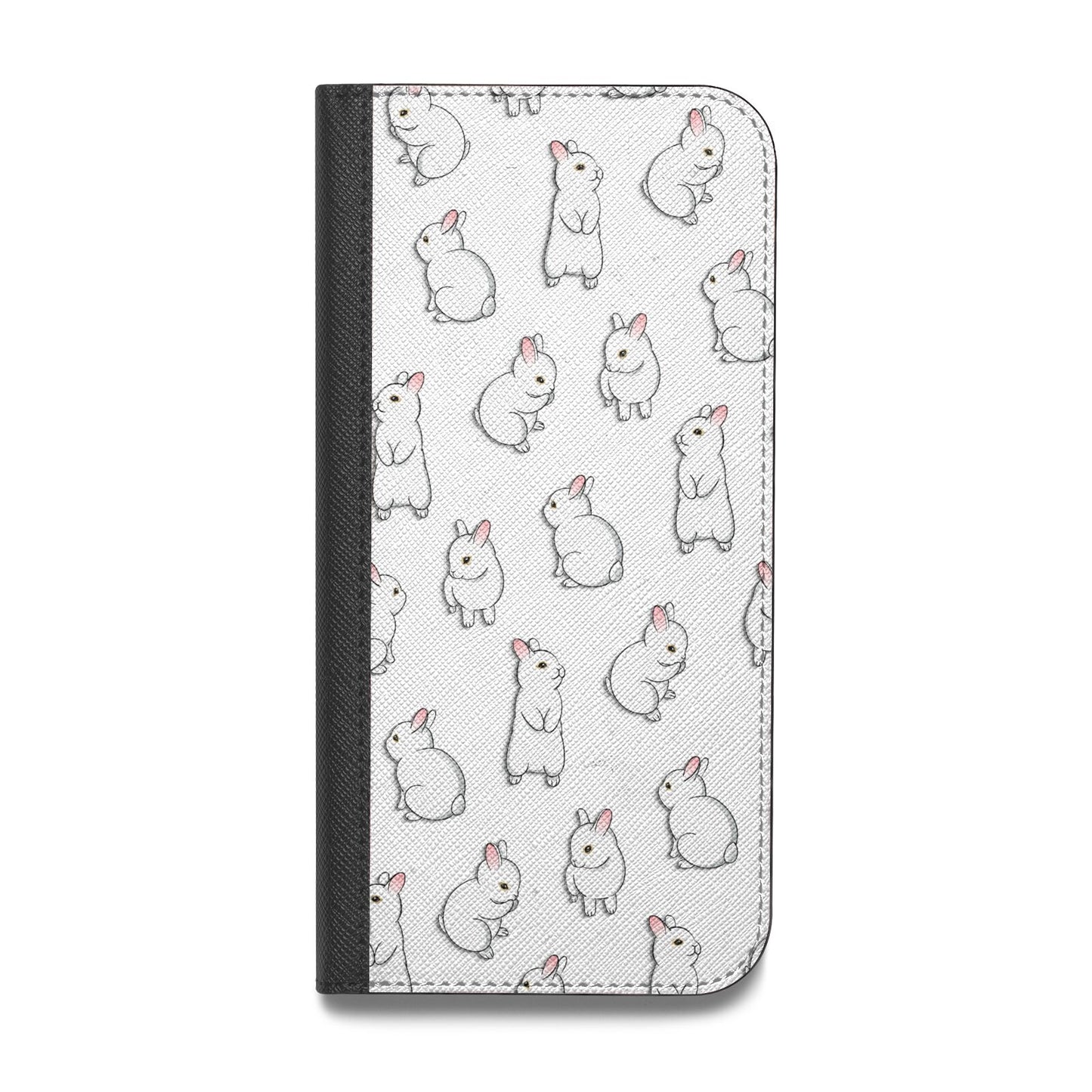 Bunny Rabbit Vegan Leather Flip Samsung Case