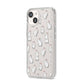 Bunny Rabbit iPhone 14 Clear Tough Case Starlight Angled Image