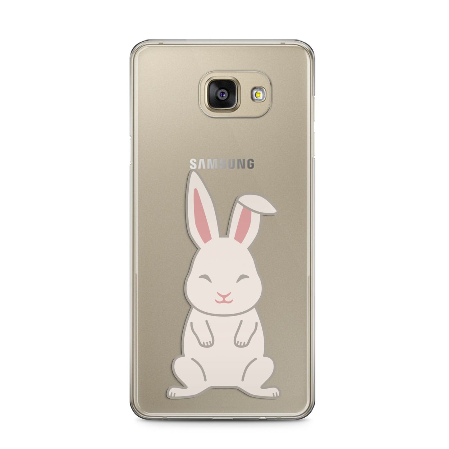 Bunny Samsung Galaxy A5 2016 Case on gold phone