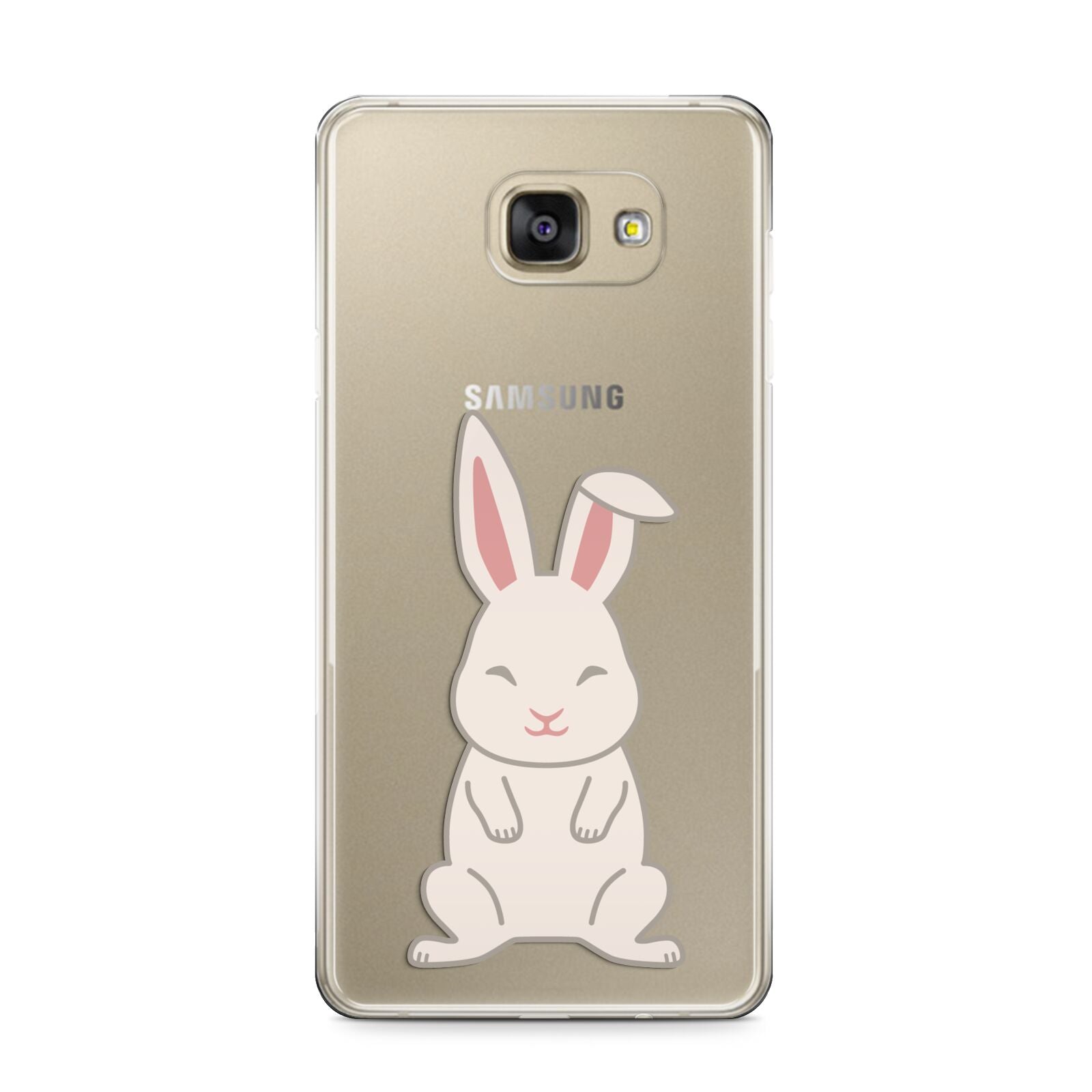 Bunny Samsung Galaxy A9 2016 Case on gold phone