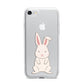 Bunny iPhone 7 Bumper Case on Silver iPhone