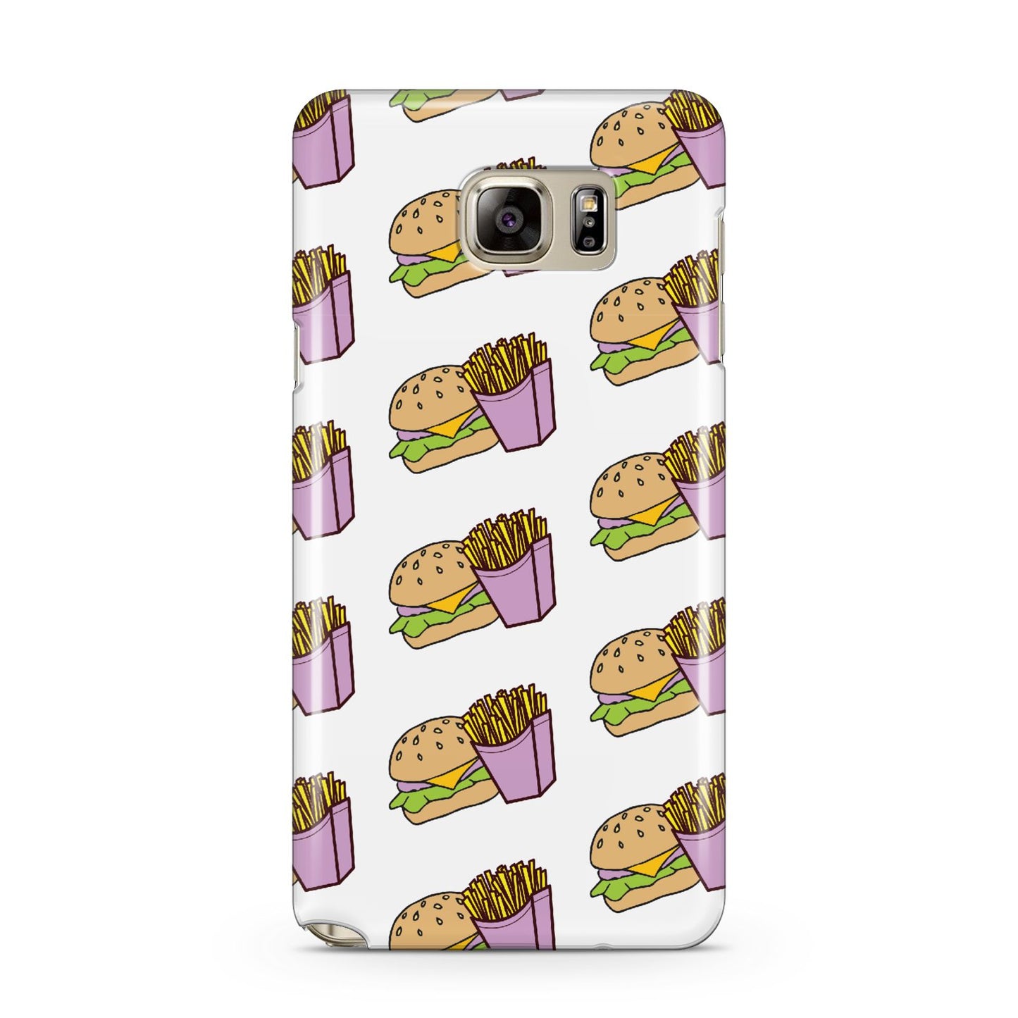 Burger Fries Fast Food Samsung Galaxy Note 5 Case