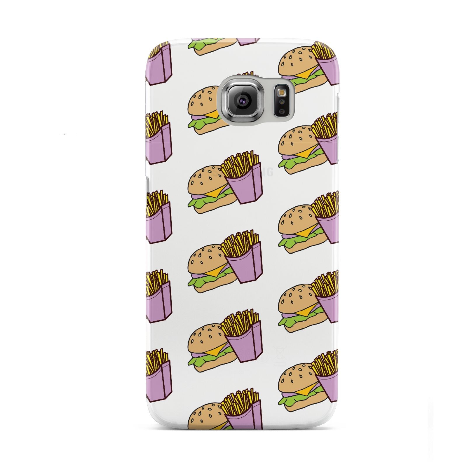 Burger Fries Fast Food Samsung Galaxy S6 Case