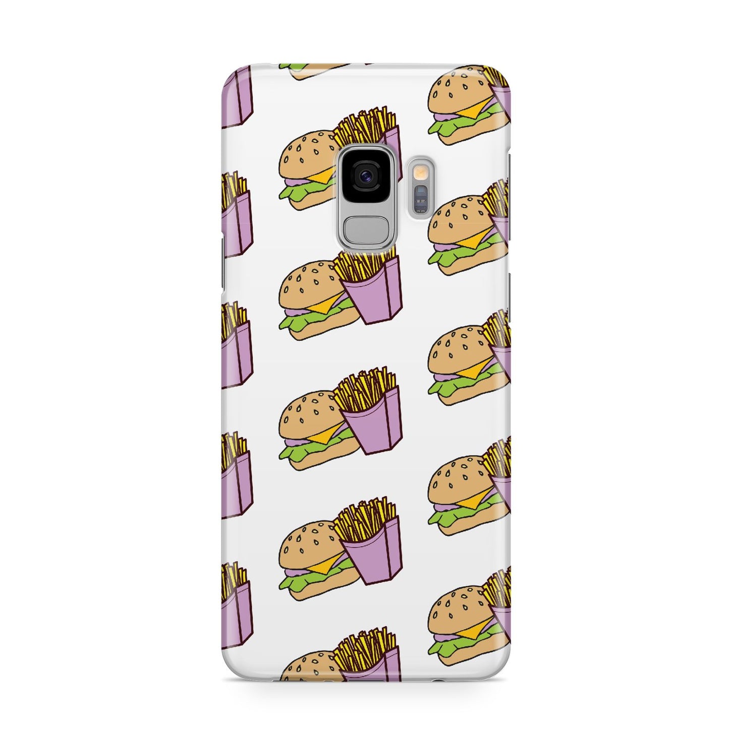 Burger Fries Fast Food Samsung Galaxy S9 Case