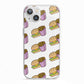 Burger Fries Fast Food iPhone 13 TPU Impact Case with White Edges
