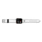 Business Logo Custom Apple Watch Strap Size 38mm Landscape Image Silver Hardware